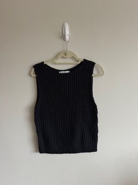 ABERCROMBIE & FITCH shaker knit sweater vest